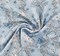 1 Yard Rayon Crinkle Denim Blue Lightweight Drapey Fabric for Stylish Dresses Skirts Blouses Width 50/52"